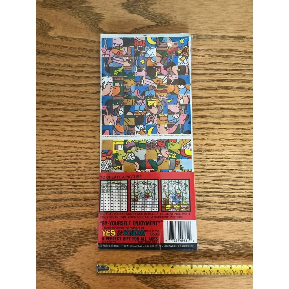 Vintage Disney Mickey Mouse Stationery Set Funforms Puzzles Flashlight Pen New